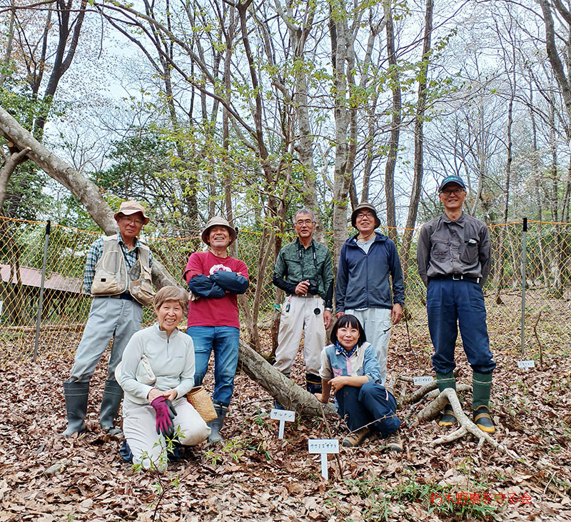 植樹会　記念撮影
